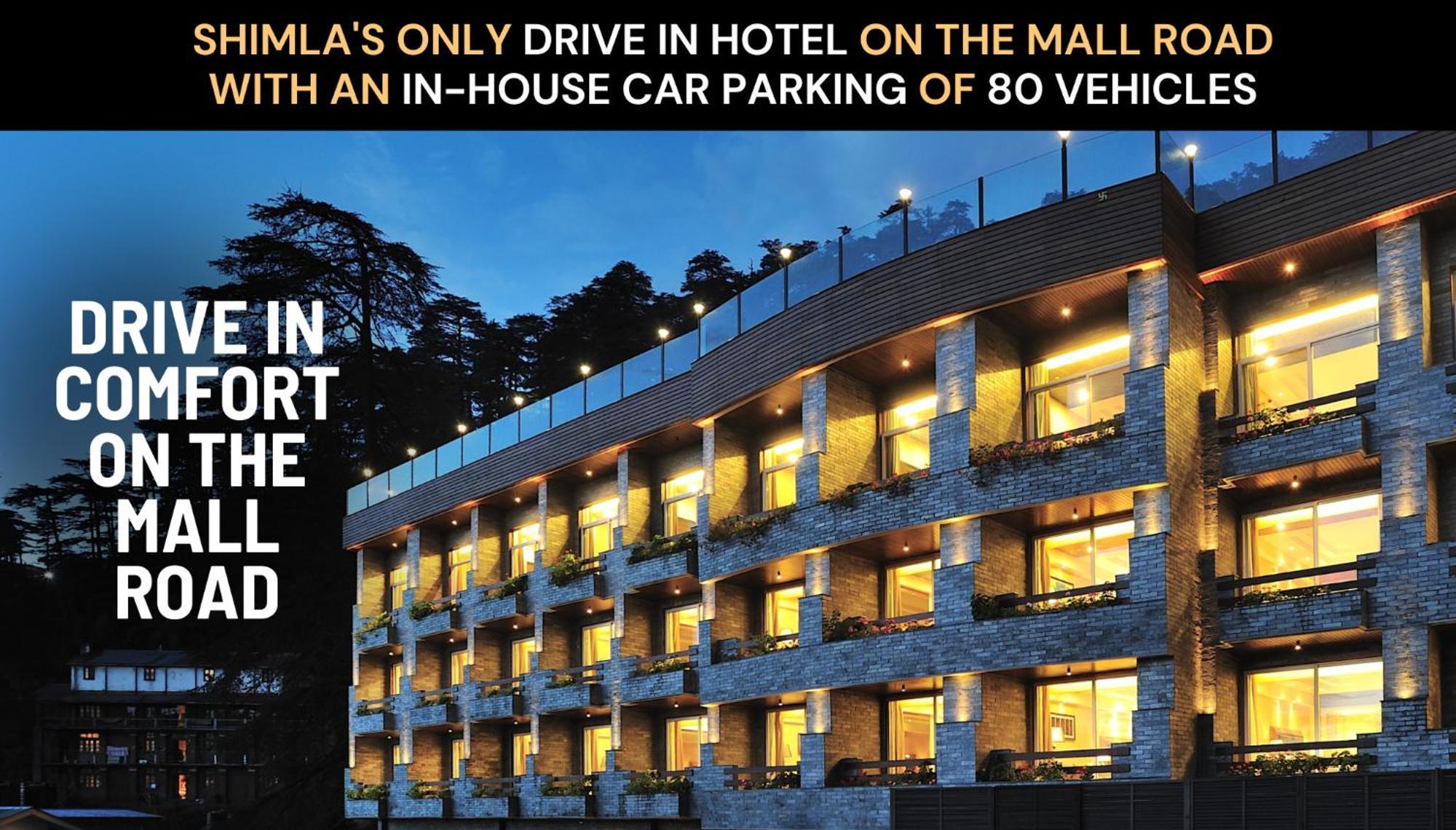 Marina- Shimla First Designer Boutique Hotel Zewnętrze zdjęcie